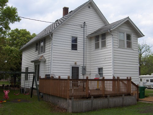 backyard and deck