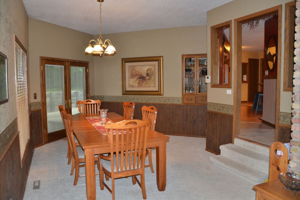 formal dining room  just off of the kitchen
