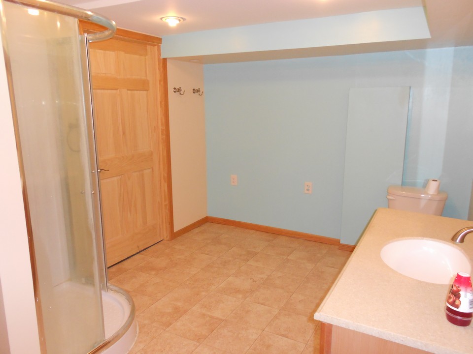 new basement bathroom