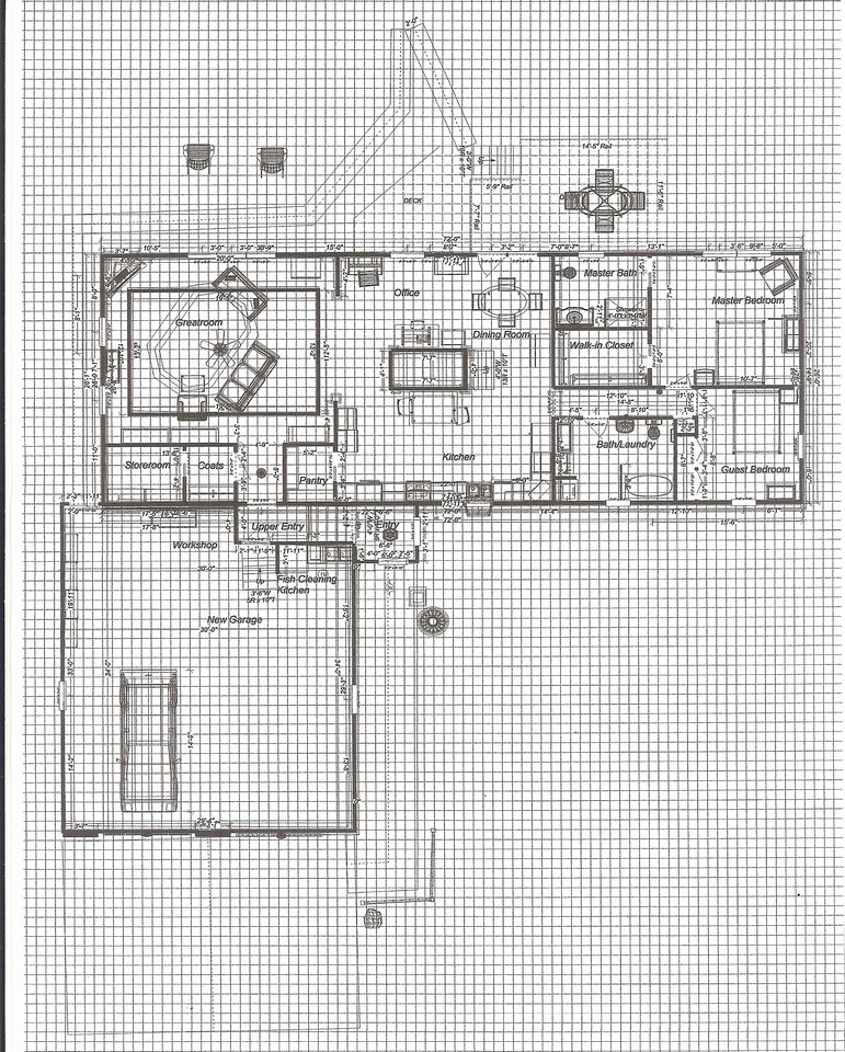 floor plan of main floor.