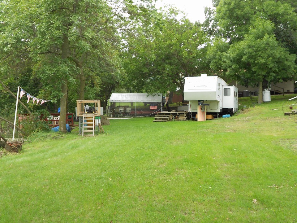 one of many campsites