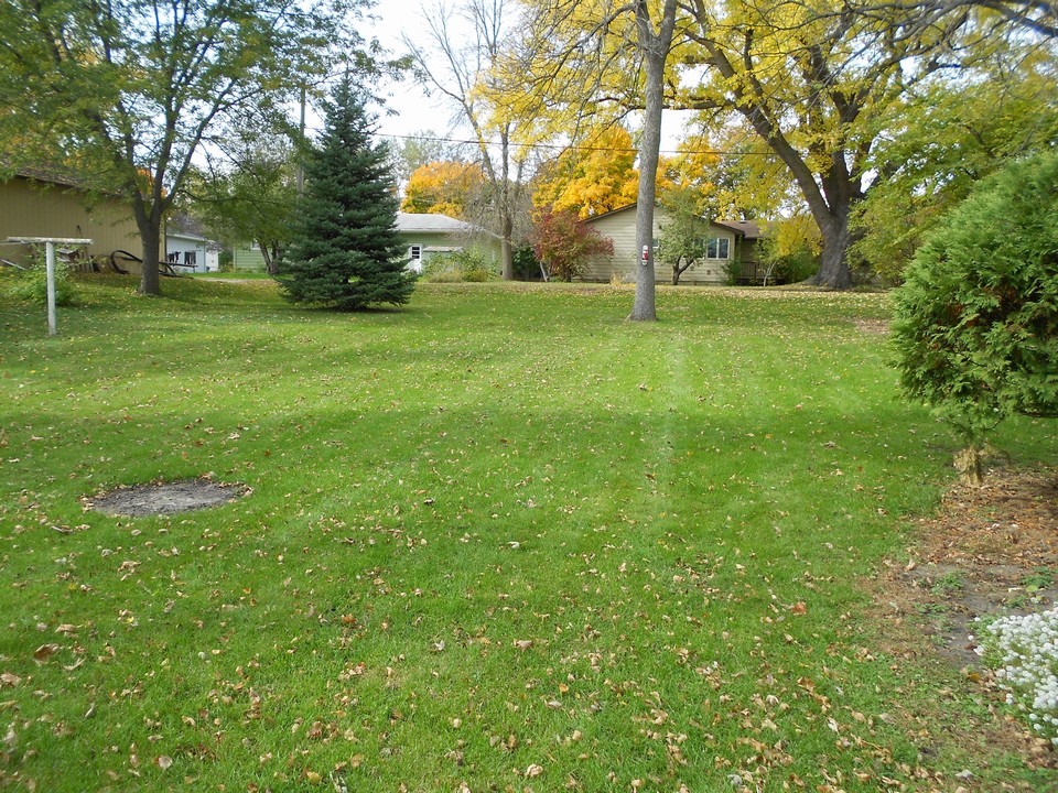 backyard with alley access