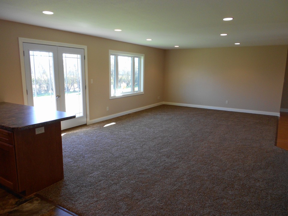 wide open living room