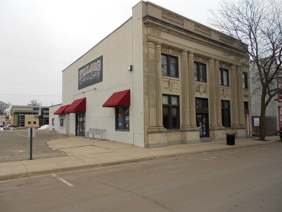 historic building off street parking and street parking available.  great location, right on main street.  lots of windows for natural light.