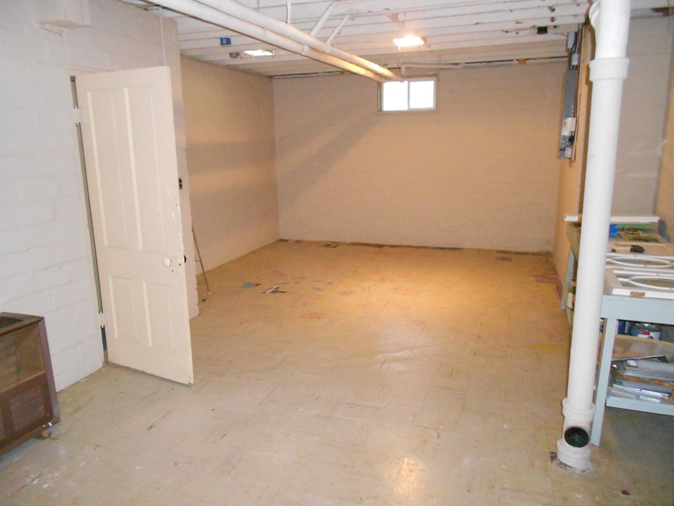 large room in basement