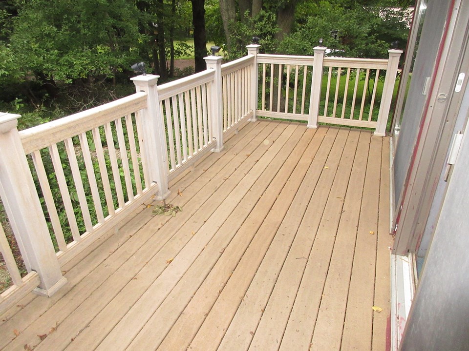 smaller permanent deck