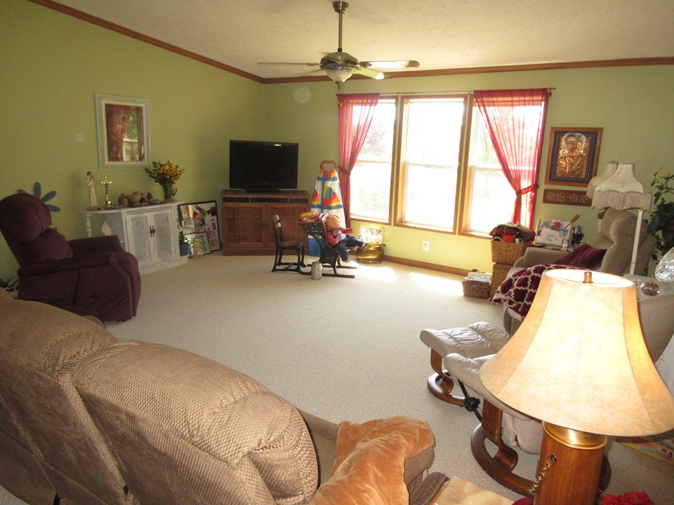 living room  lots of natural light.