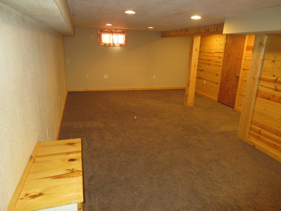 basement family room