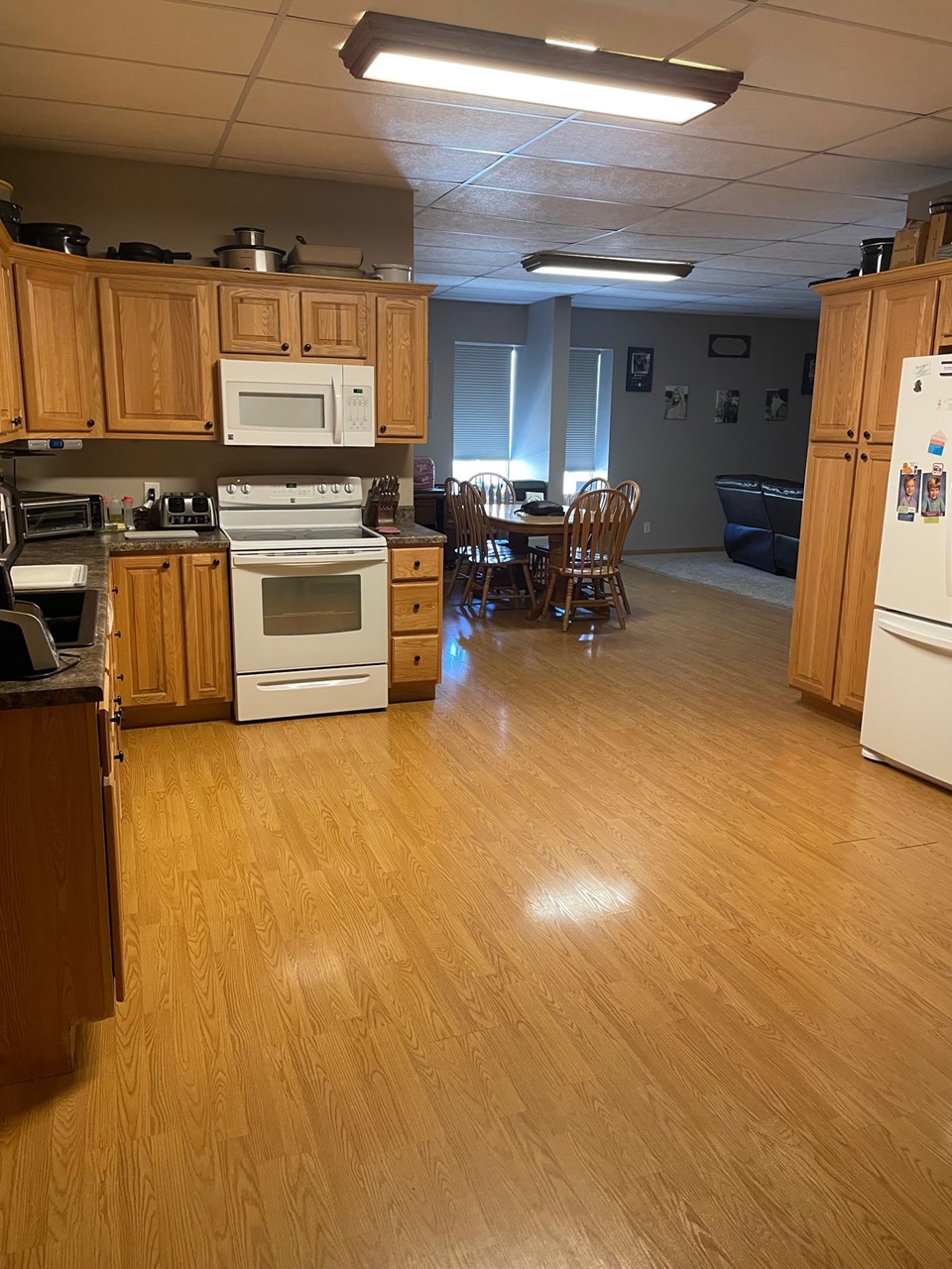 upstairs kitchen