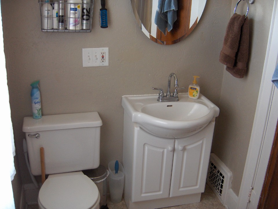 bathroom with a tub and shower