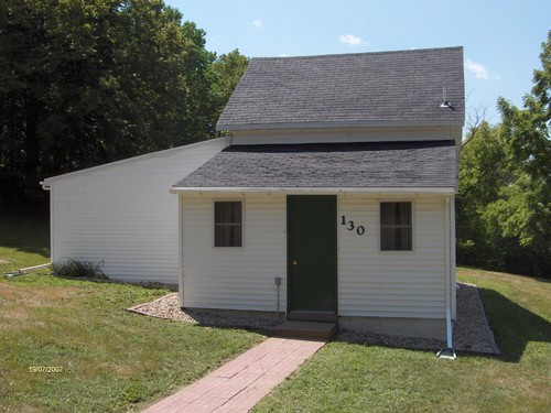 front entrance to house