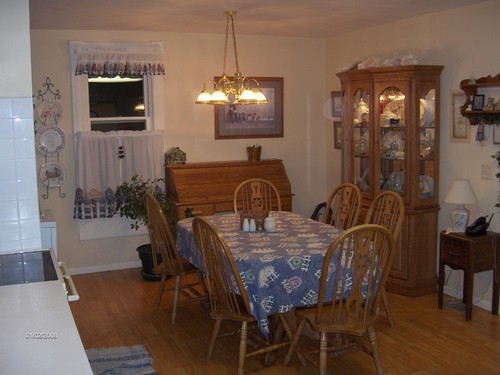 large kitchen dinning area