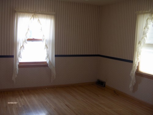 bedroom with hardwood floors