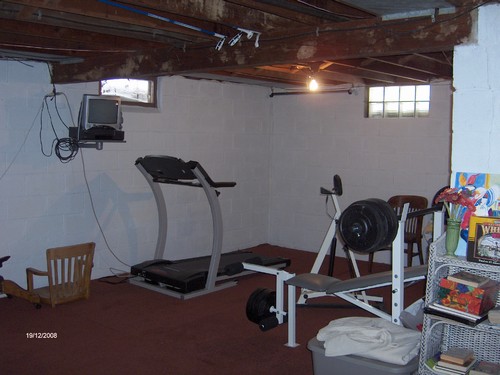 basement high ceilings.