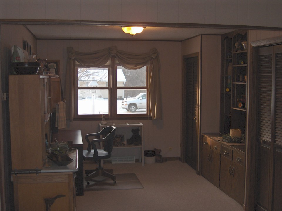 office or potential bedroom still on the main floor.