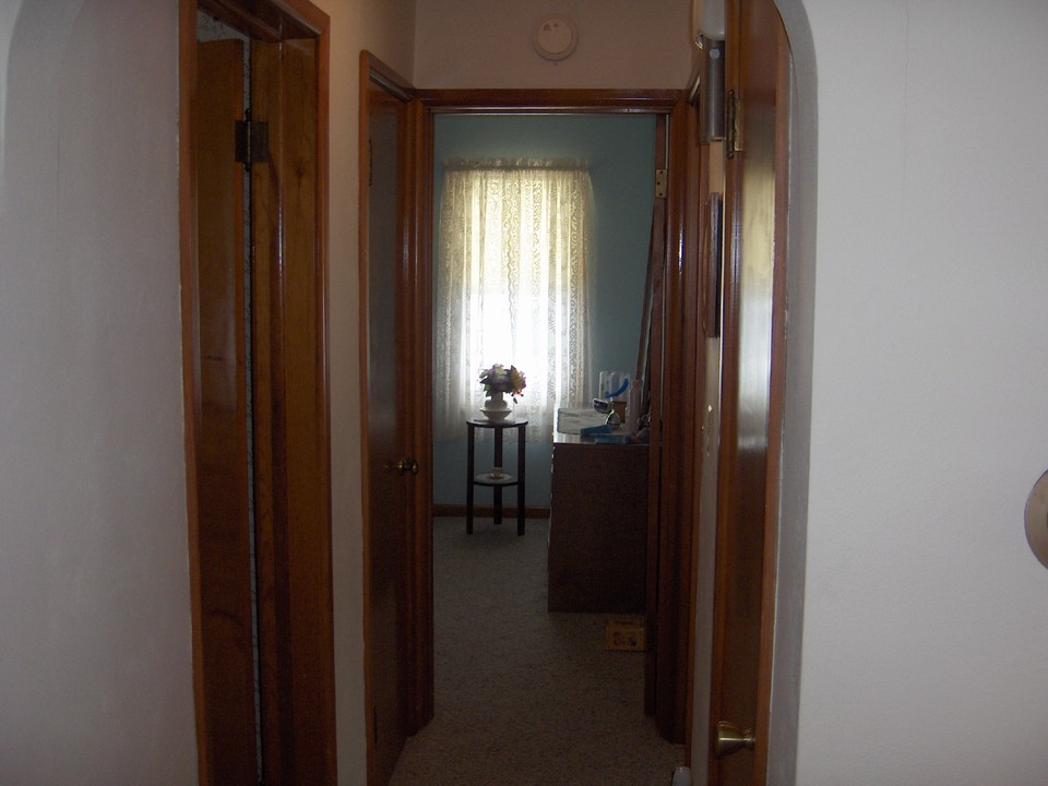 hall to bedrooms and bath