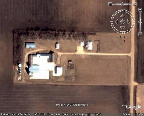 aerial view