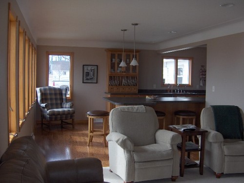 dining area many new windows.