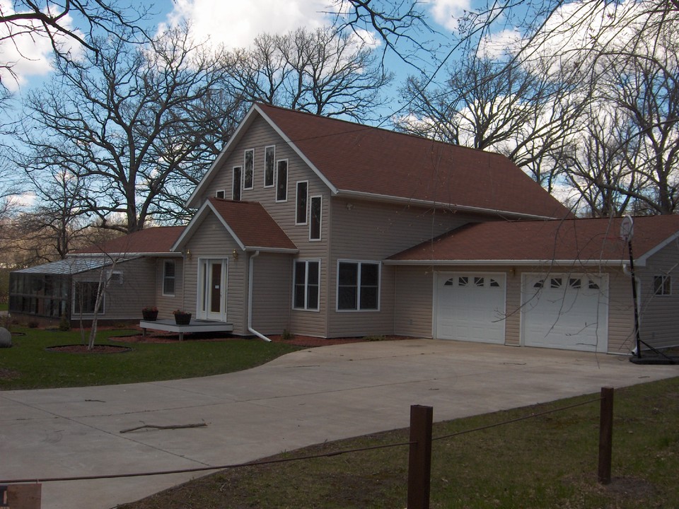 front of new addition