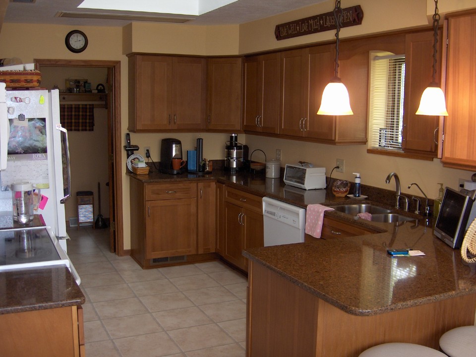 new kitchen with cambria countertops