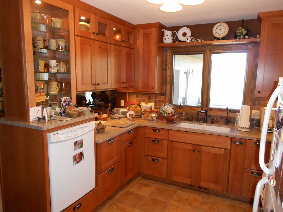 new kitchen with cambria countertops