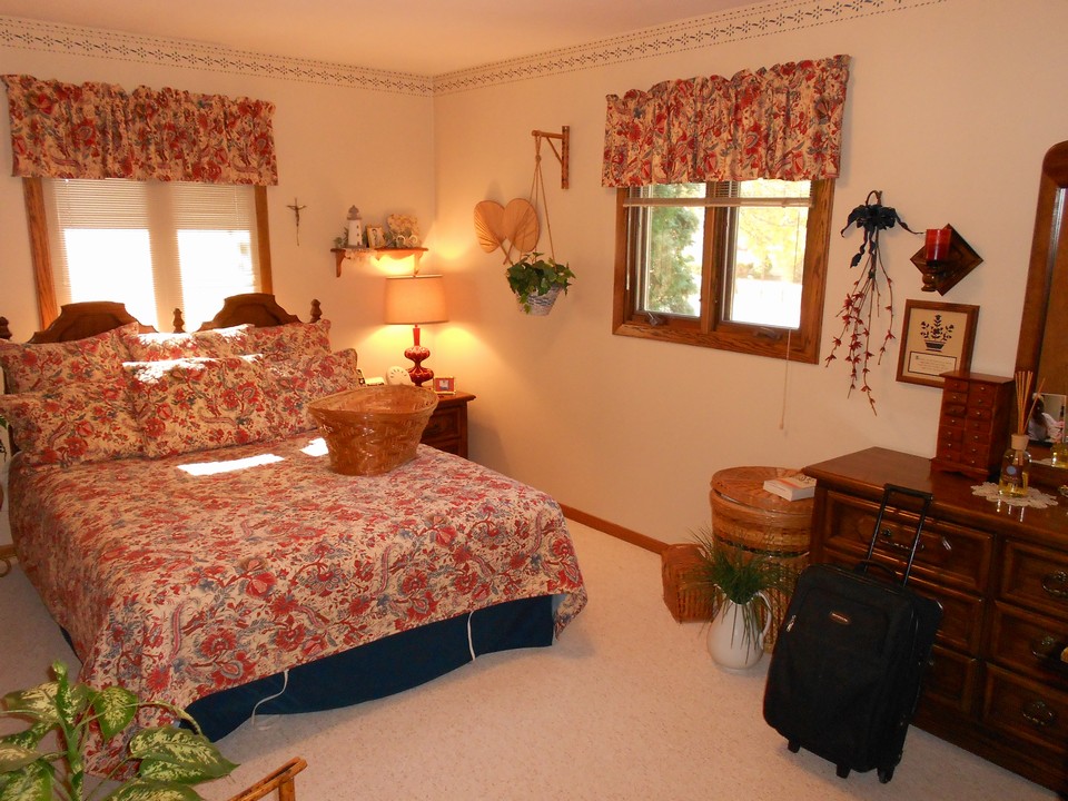 one of the bedrooms