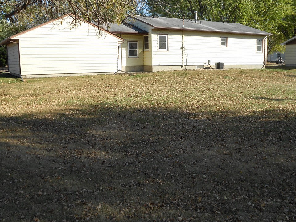 large backyard