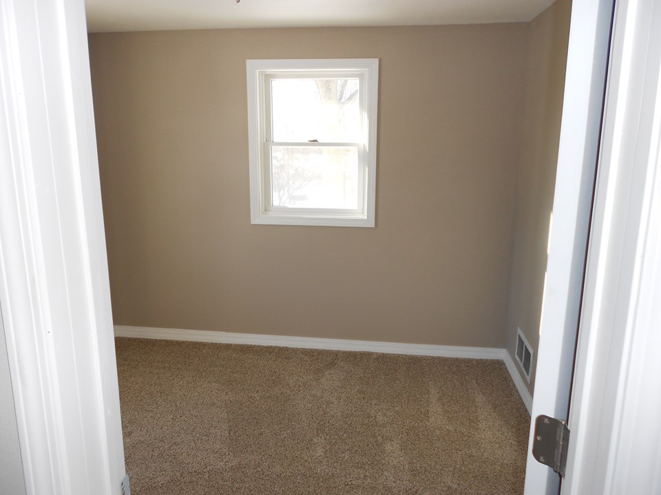 two of three bedrooms