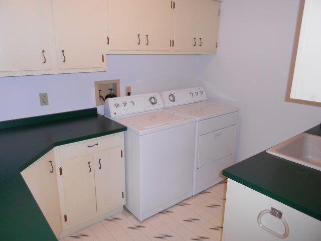 laundry area