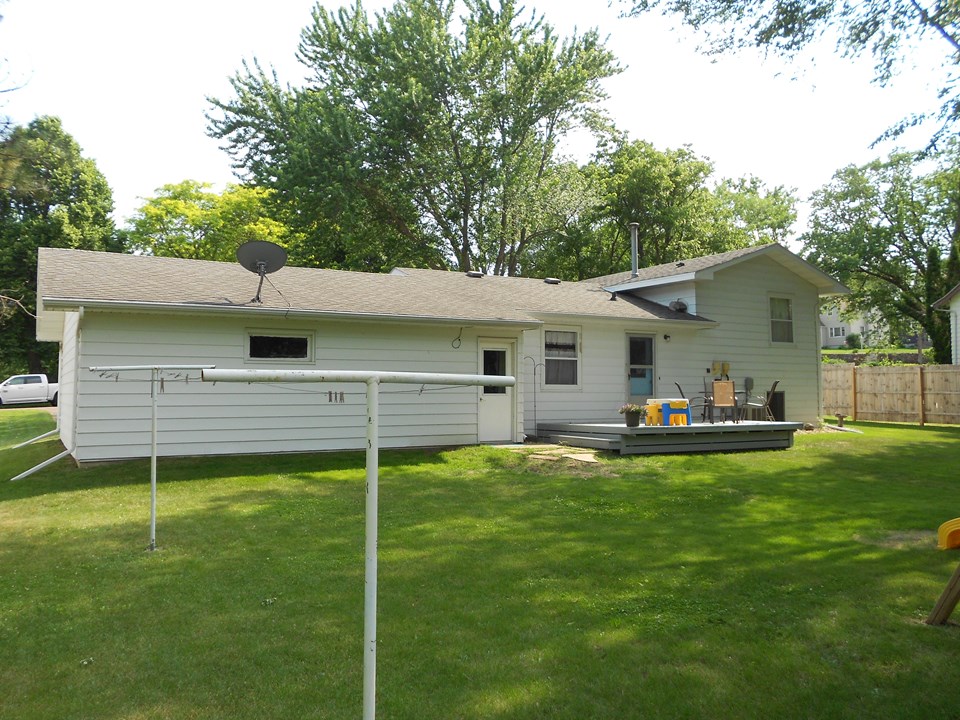 back of home deck