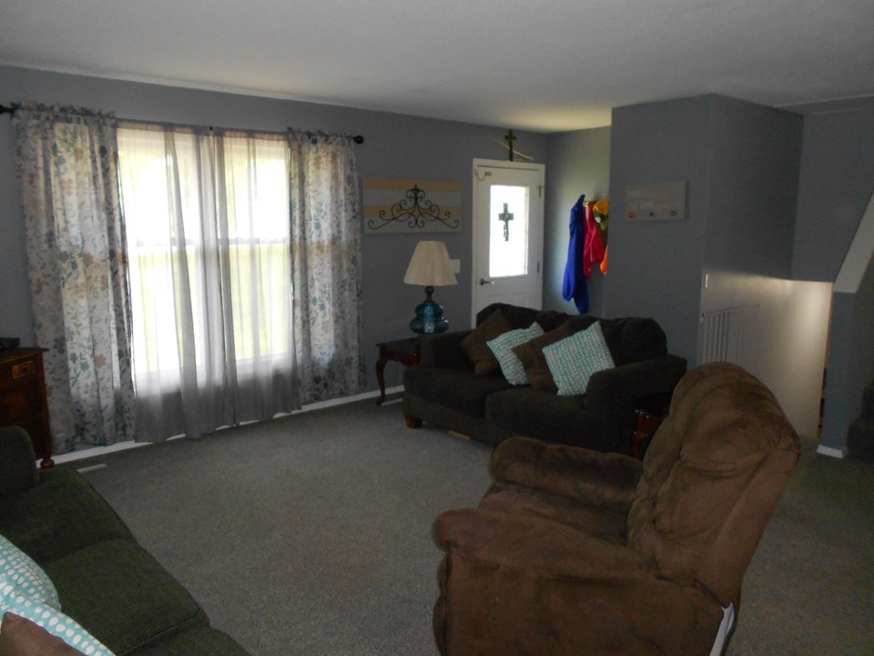 living room front entry