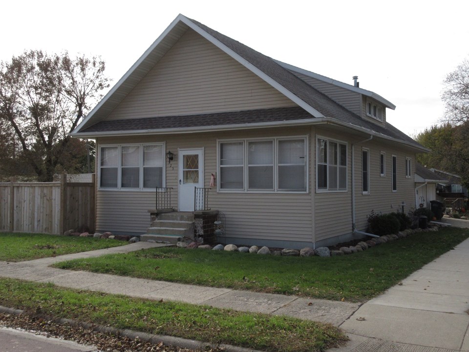 front of home roof is only 4 years old. vinyl siding. privacy fence. corner lot in a great location.
