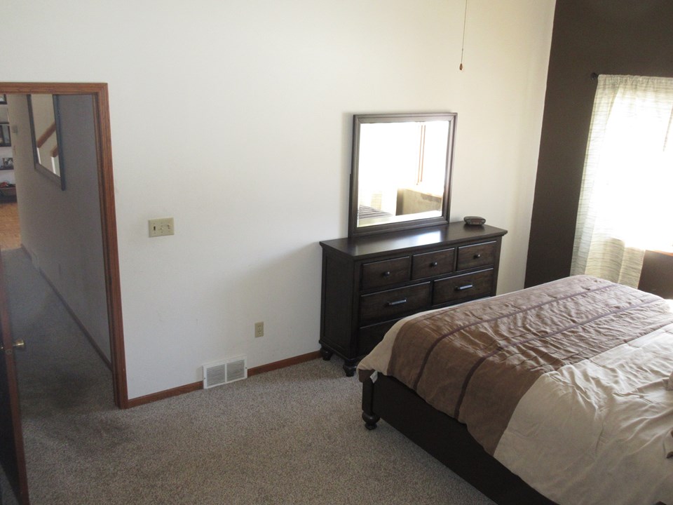 master bedroom comes with a master bathroom and a loft