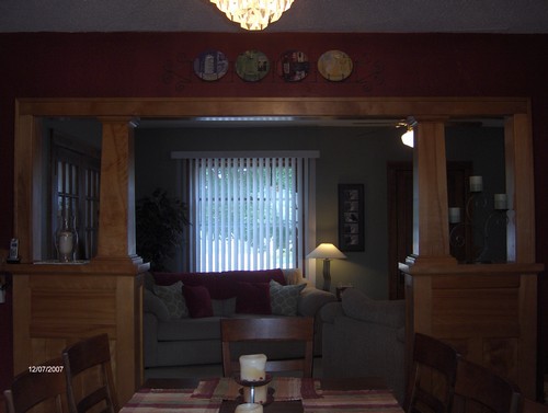 dining room to living room