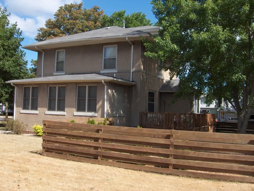 view with fence