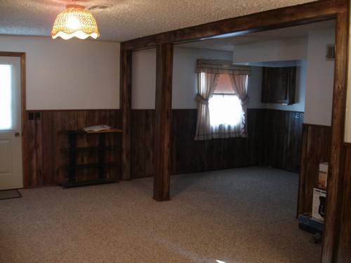 extra room in basement or potential bedroom