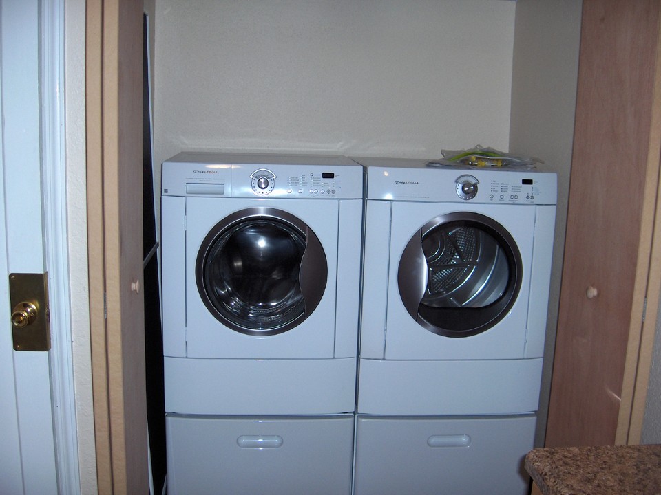 main floor laundry washer and dryer included
