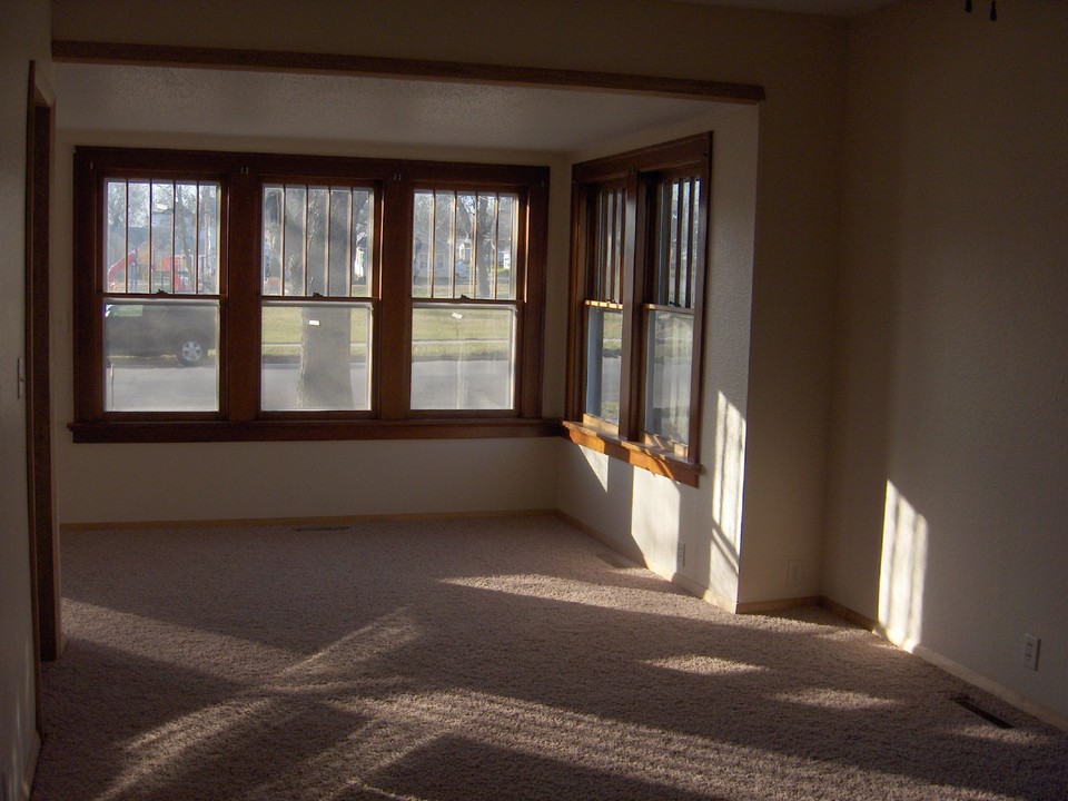 living room with lots of windows