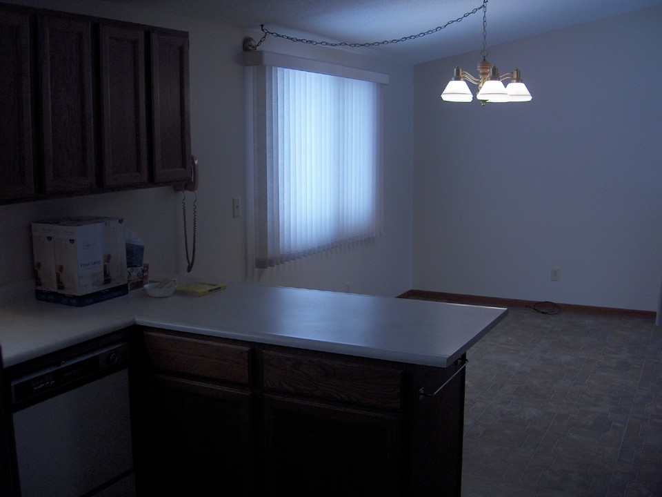 kitchen to the dining room