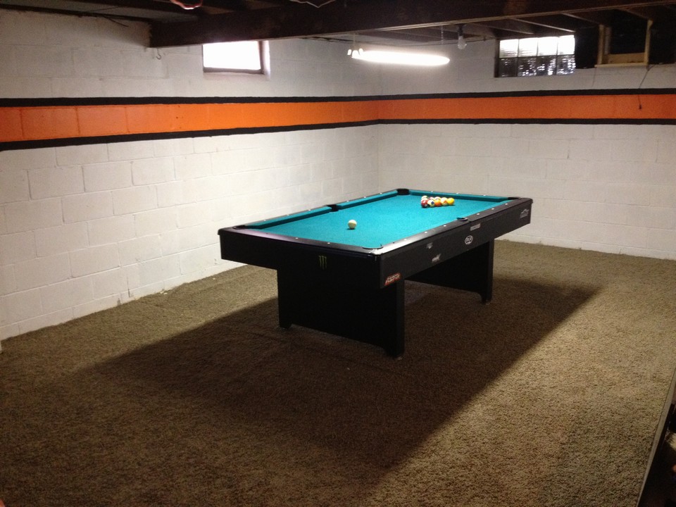 just part of the basement