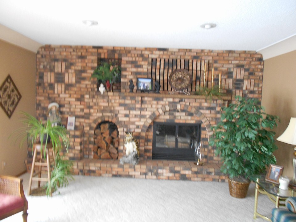 upper level fireplace