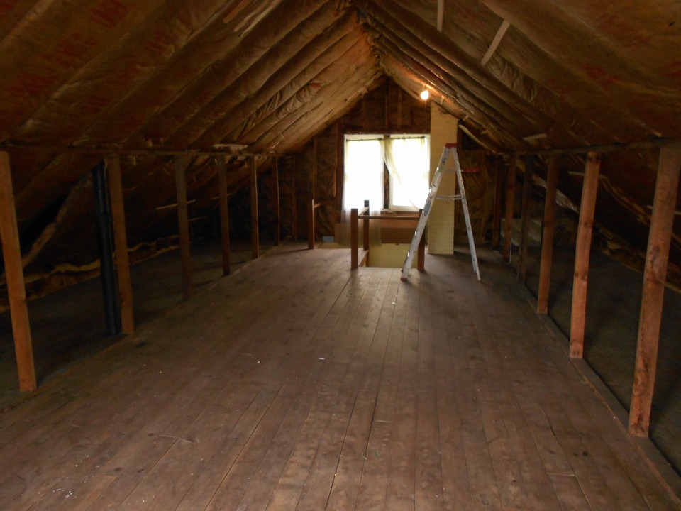 attic with tons of potential
