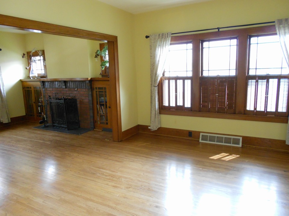 dining room and living room