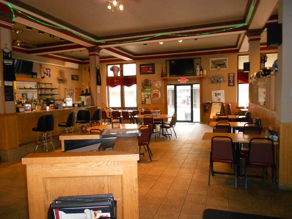 bar and restaurant area very popular social spot