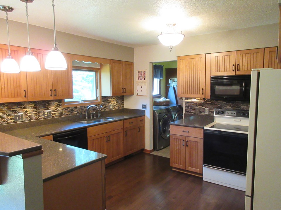 newly remodeled kitchen