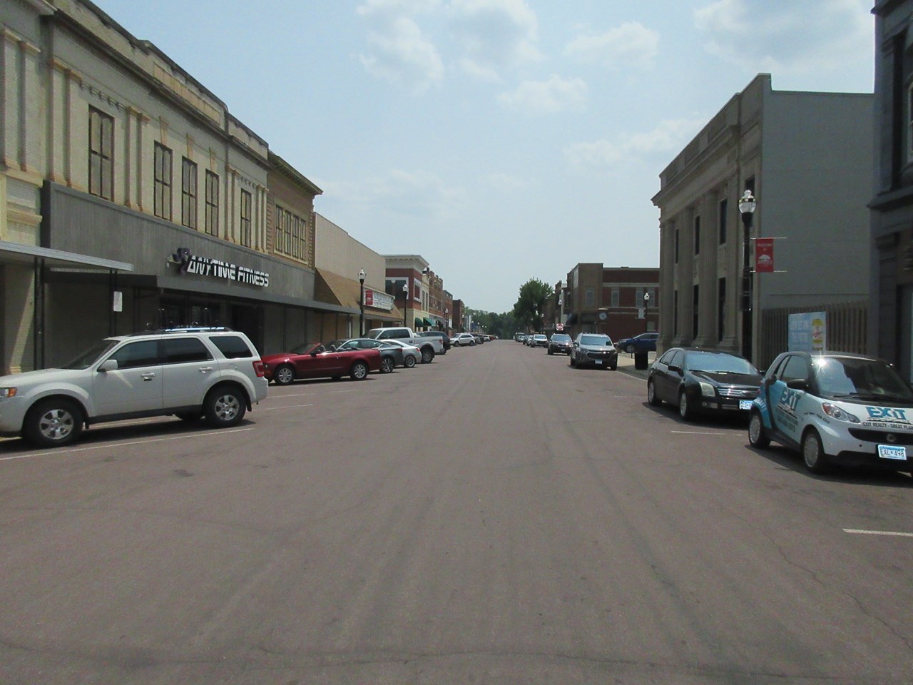 main street view to the south