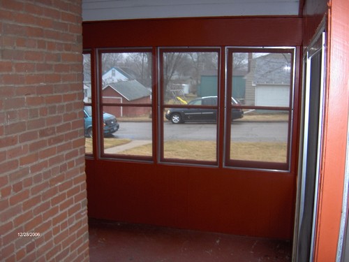 enclosed porch