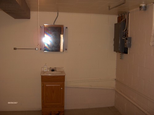basement bathroom