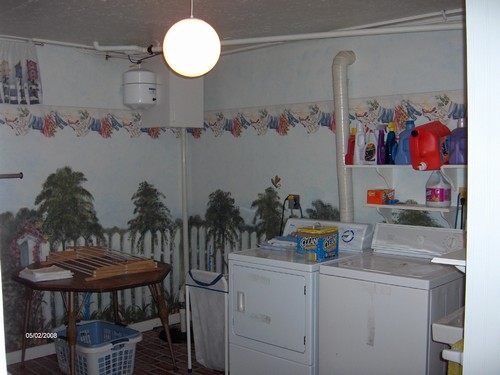 laundry area