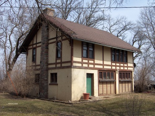 carriage house completely remodeled inside.